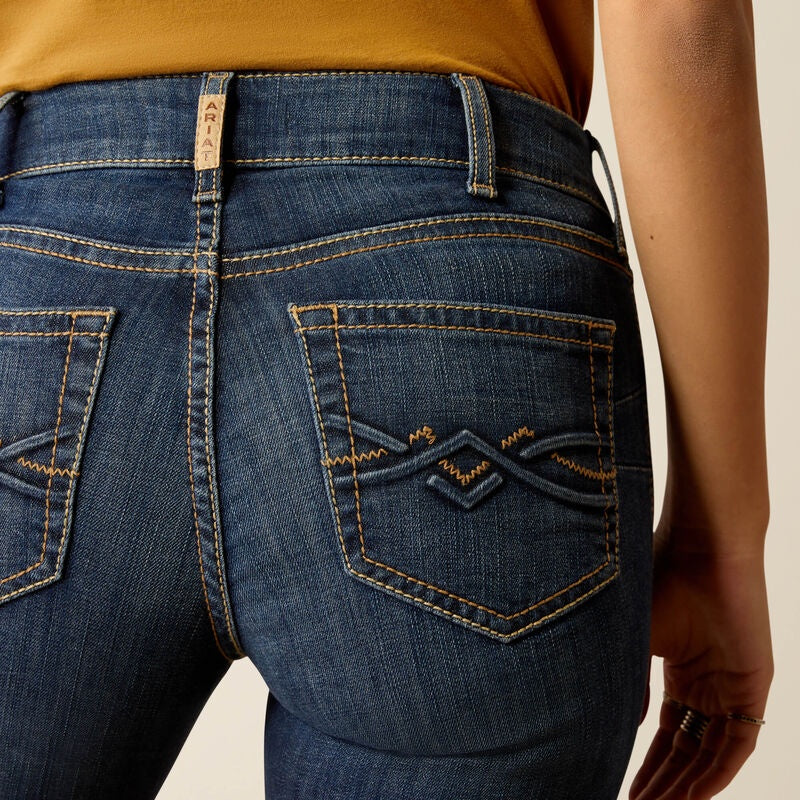 Womens Ariat Desiree Perfect Rise Bootcut Jean - Midnight (7442002149453)