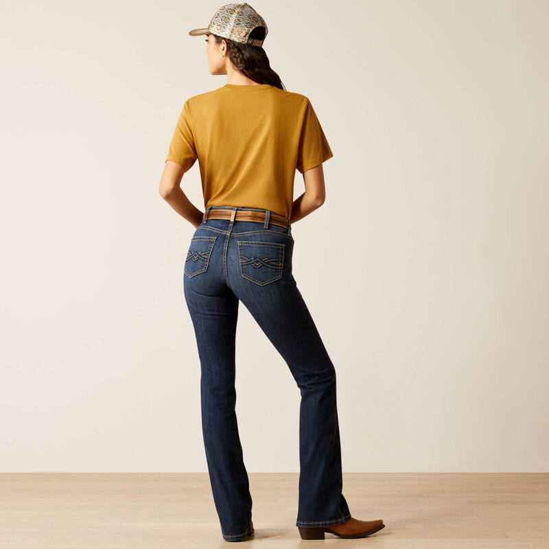 Womens Ariat Desiree Perfect Rise Bootcut Jean - Midnight (7442002149453)