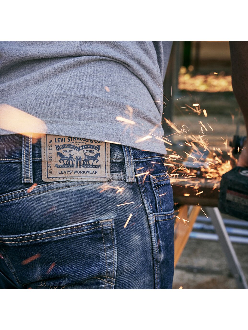 Mens Levi's Workwear 505 Regular Pants (6896439918669)