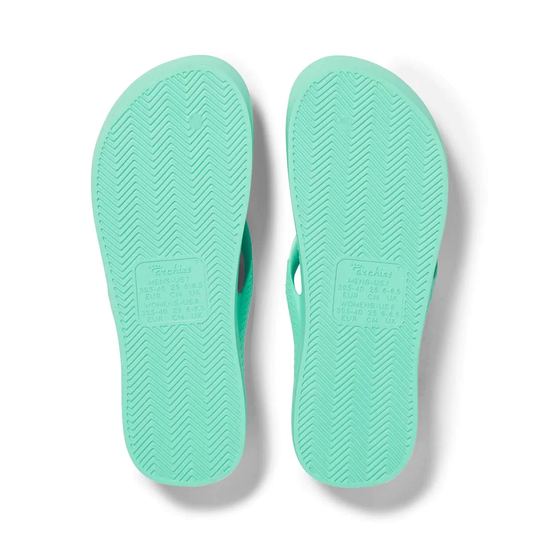 Archies Arch Support Thongs - Mint (6966176841805)