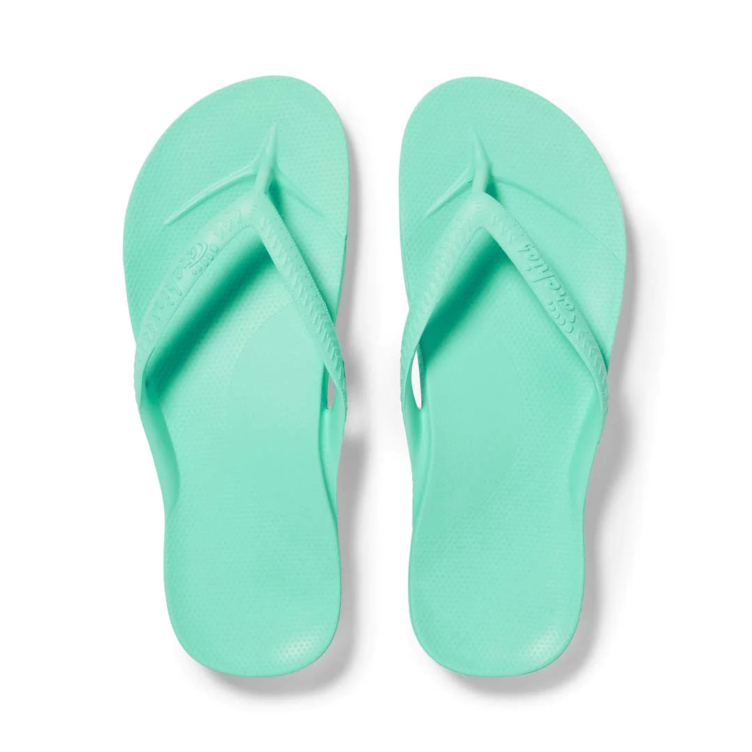 Archies Arch Support Thongs - Mint (6966176841805)