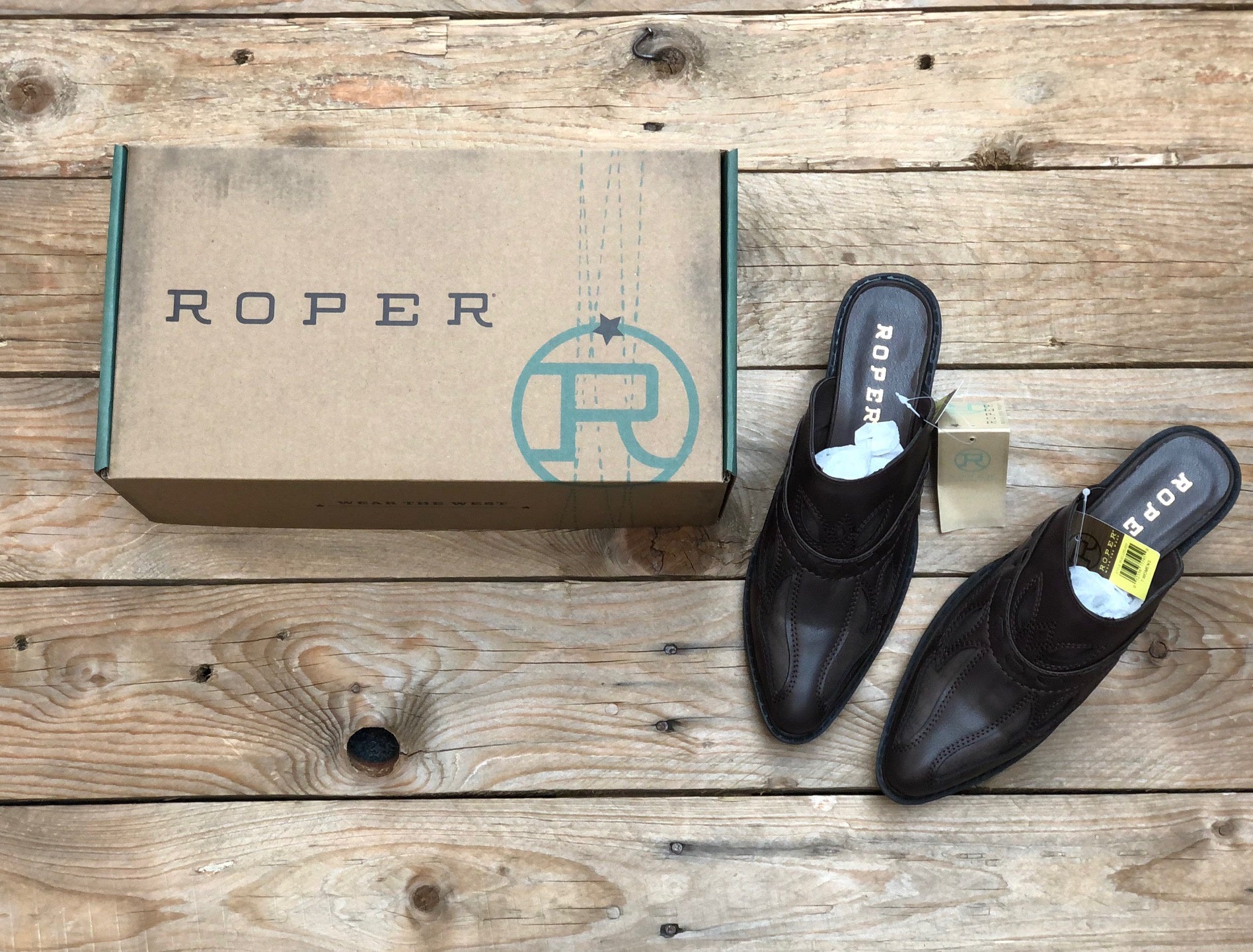 Womens Roper Beth Mule - Chocolate (7453954310221)