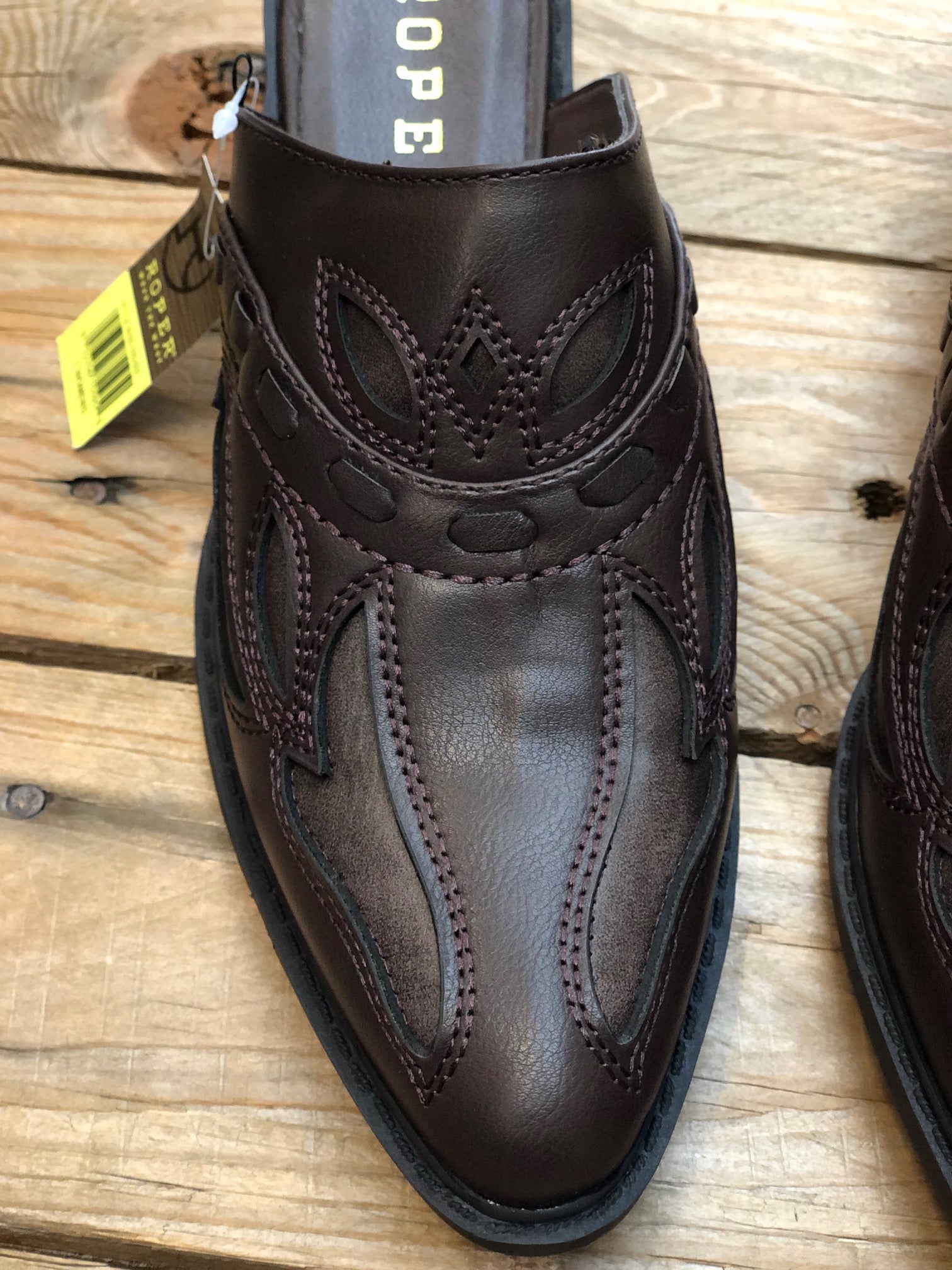 Womens Roper Beth Mule - Chocolate (7453954310221)
