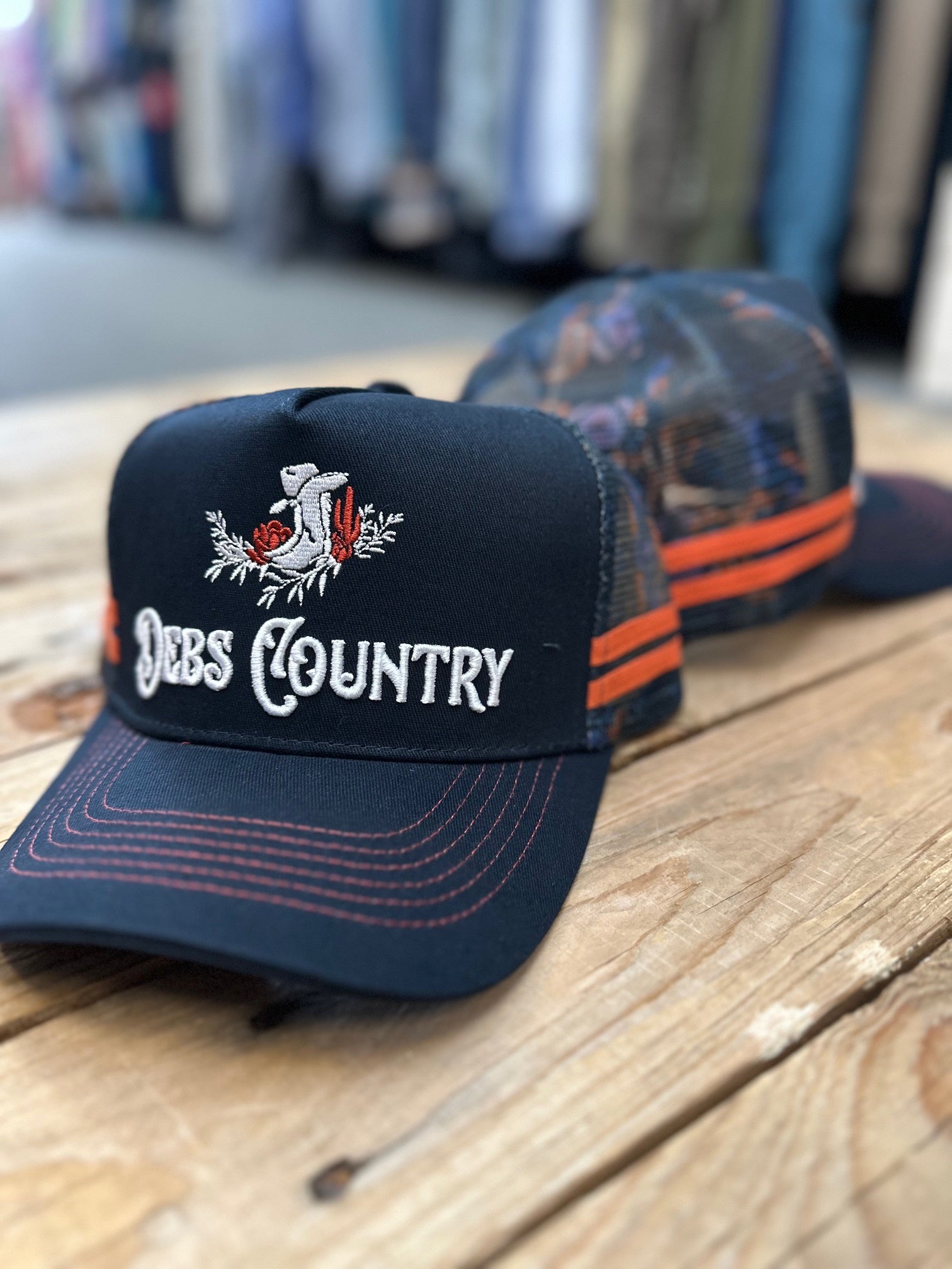 Debs Country Outfitters 'Something in the Orange' Trucker Cap (7167803621453)