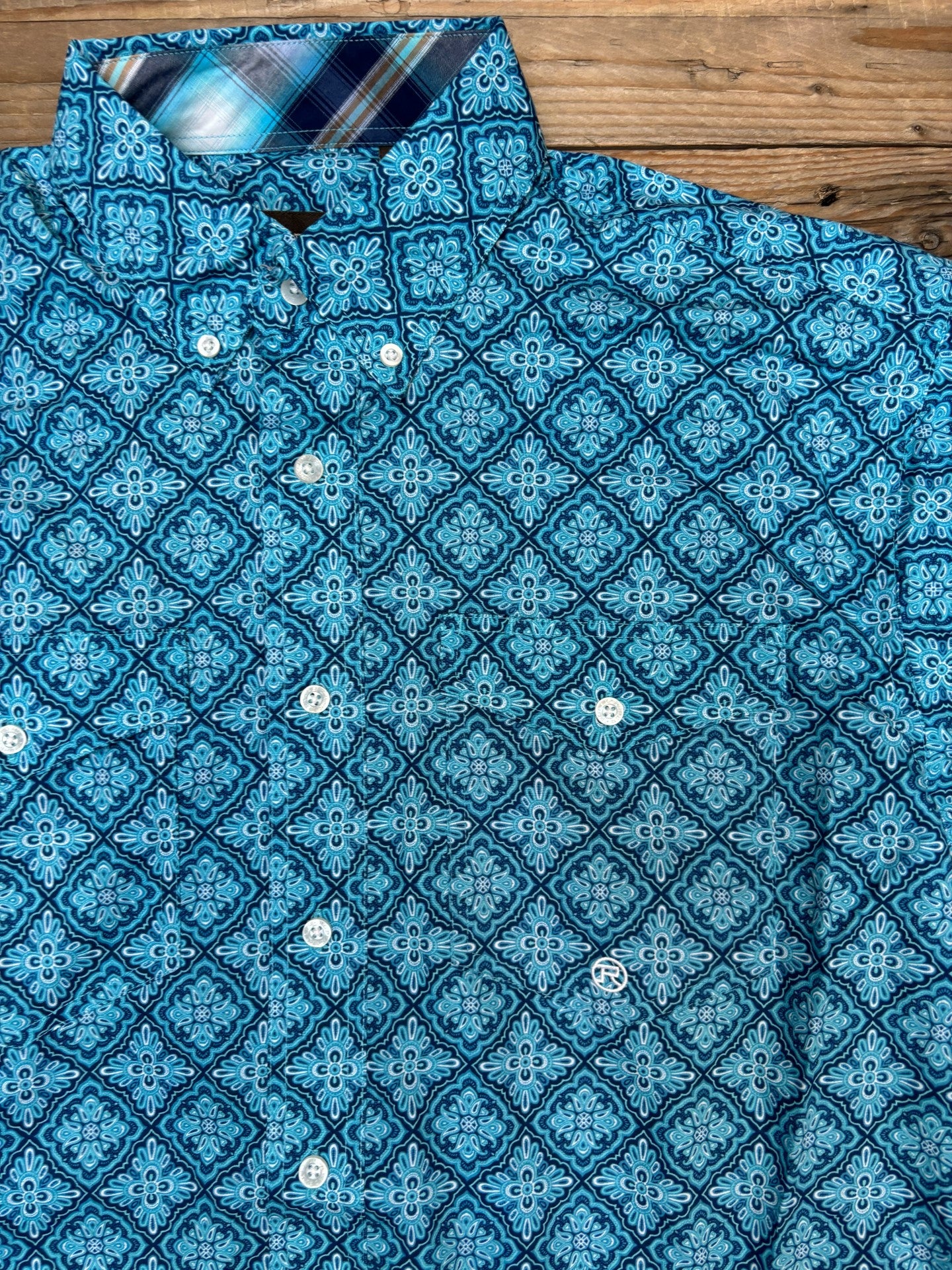 Men's Amarillo Collection L/S Shirt - Blue (7025696964685)