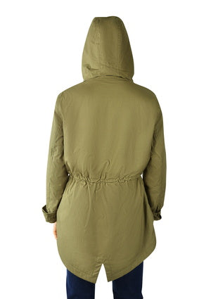 Womens Pure Western Bailey Jacket - Forest Green (6865484382285)