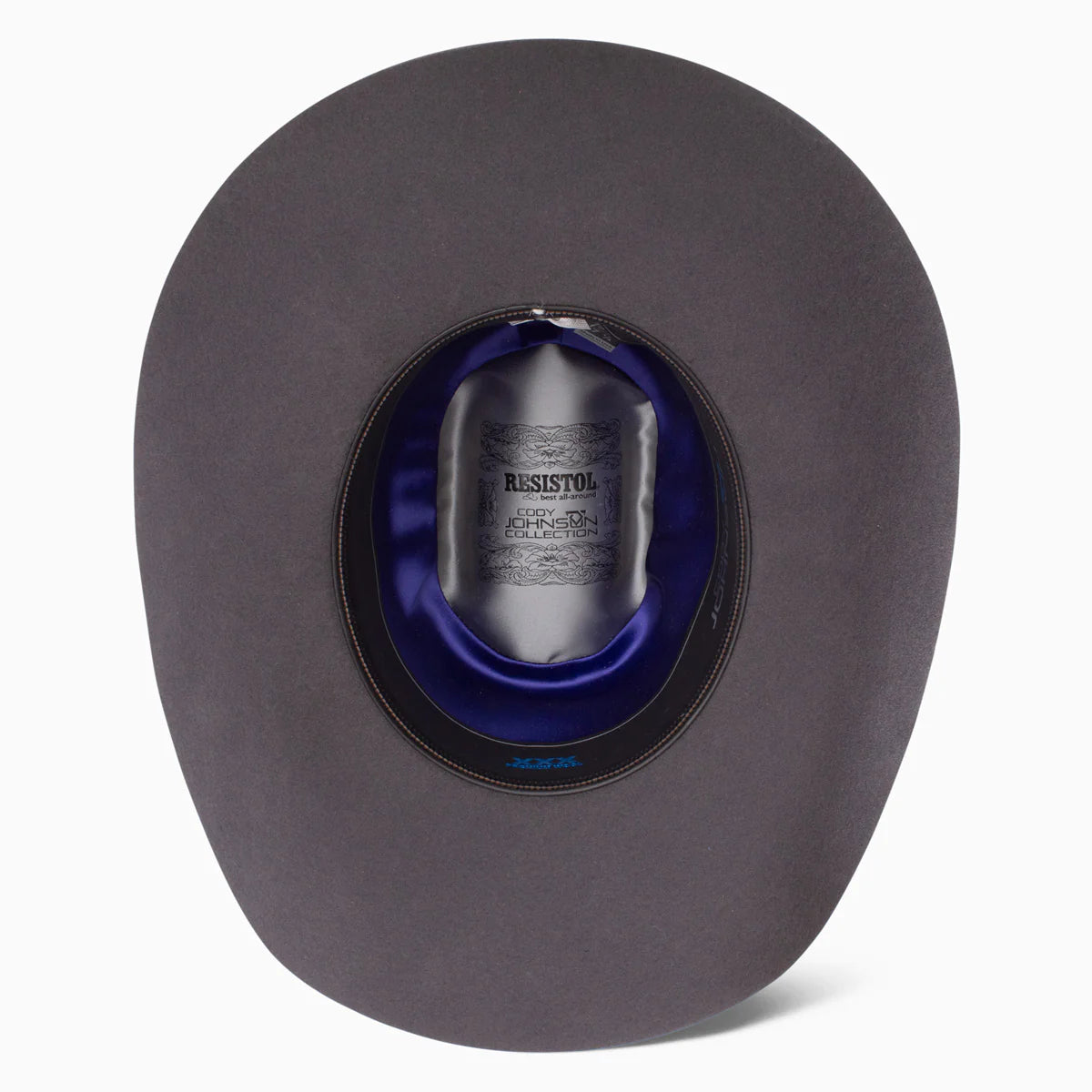 Resistol Cojo - 9th Round 3X Wool Felt - Granite (6719726485581)