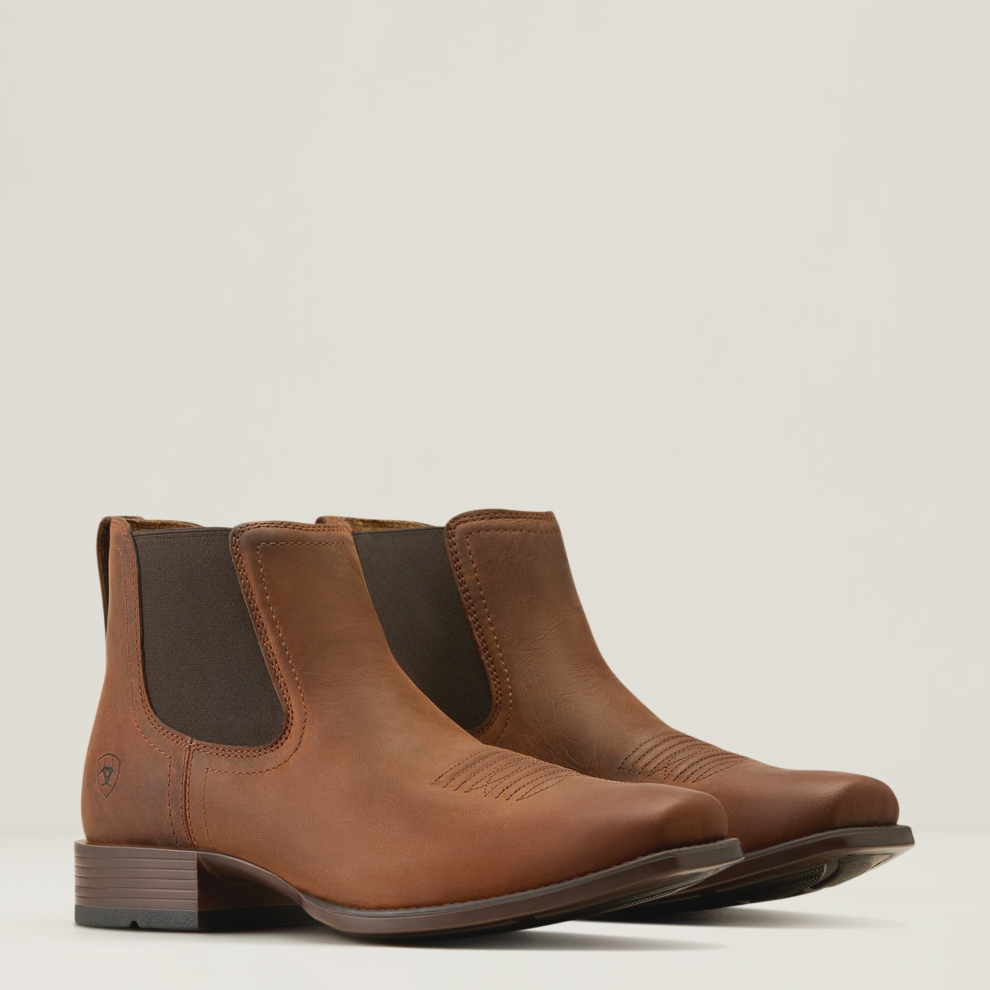 Mens Ariat Booker Ultra Boot - Rough Tan (7229082861645)