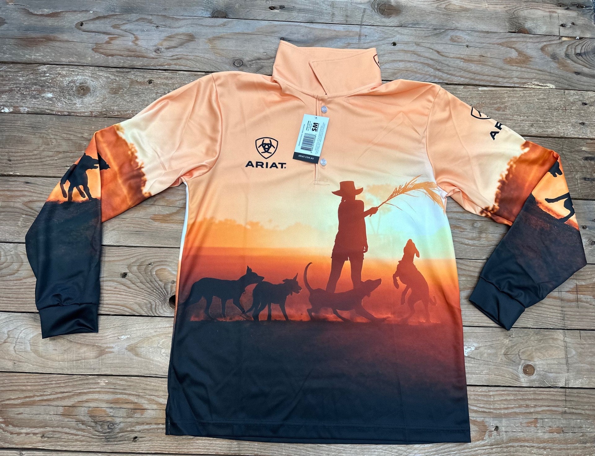 Adults Ariat Unisex Fishing Shirt - Country Kids (7073037647949)