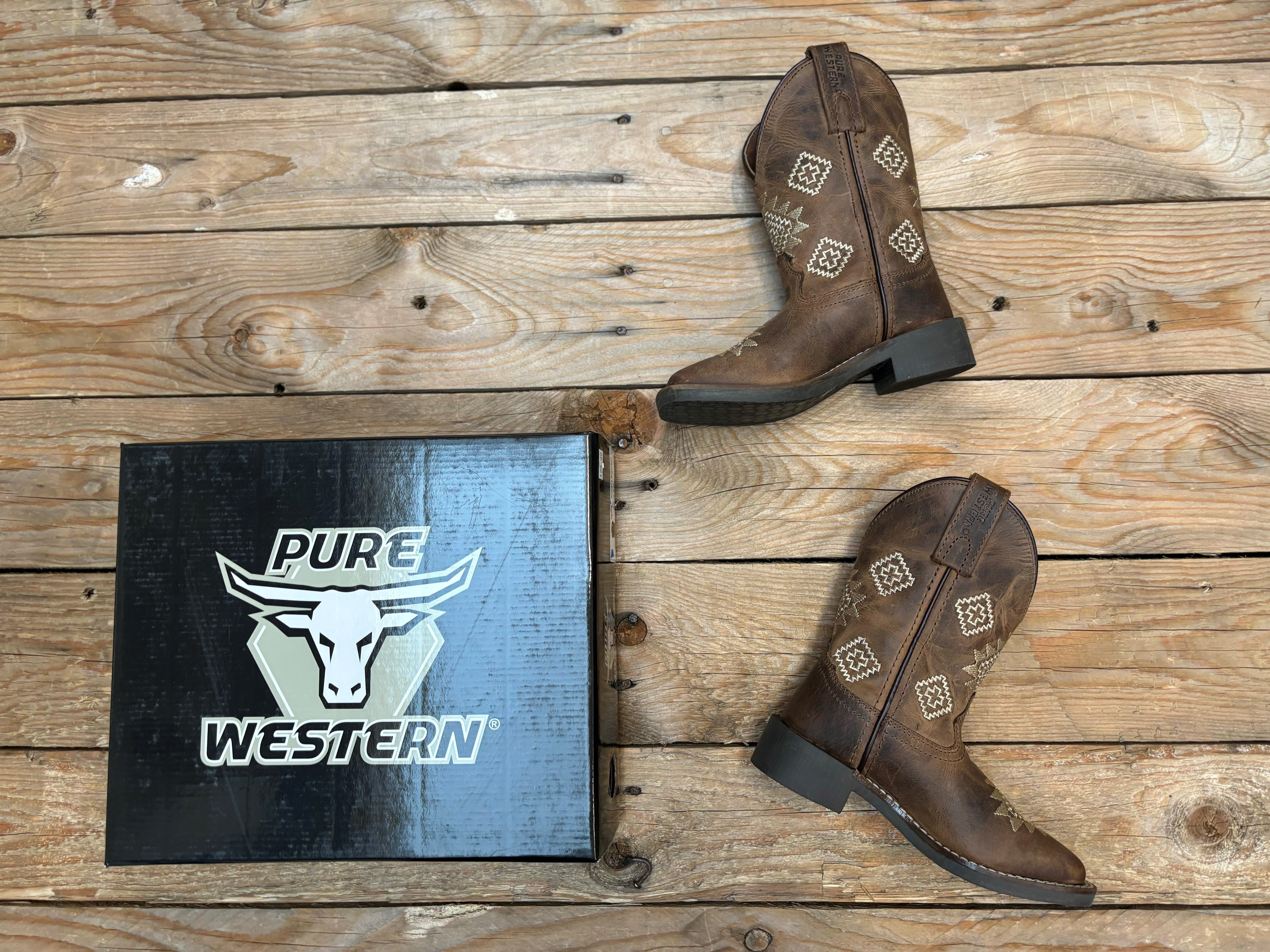 Kids Pure Western Evie Boot (6729267511373)