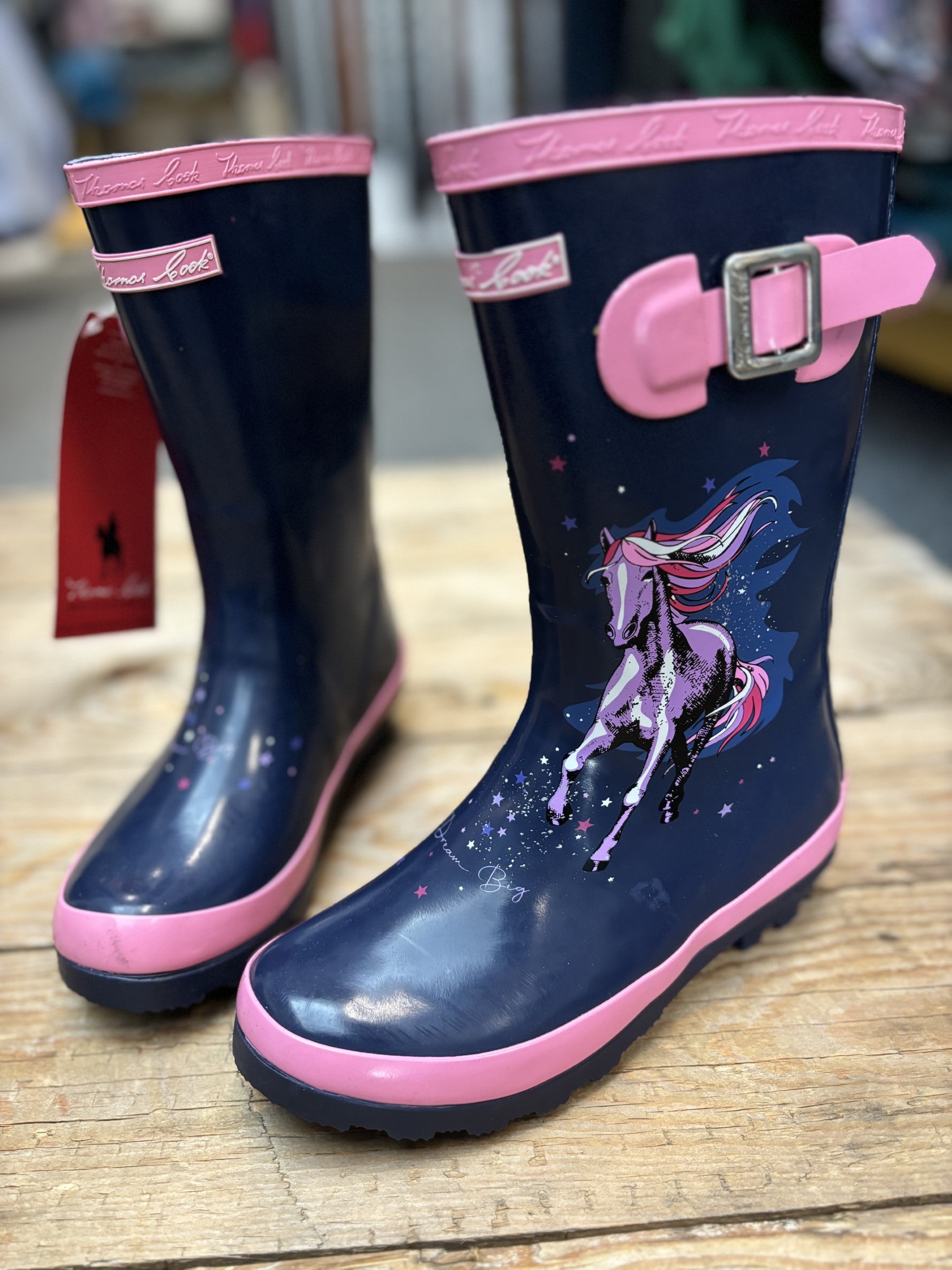 Kids Thomas Cook Farm Vehicles or Dream Big Horse Gumboot (6850333605965)
