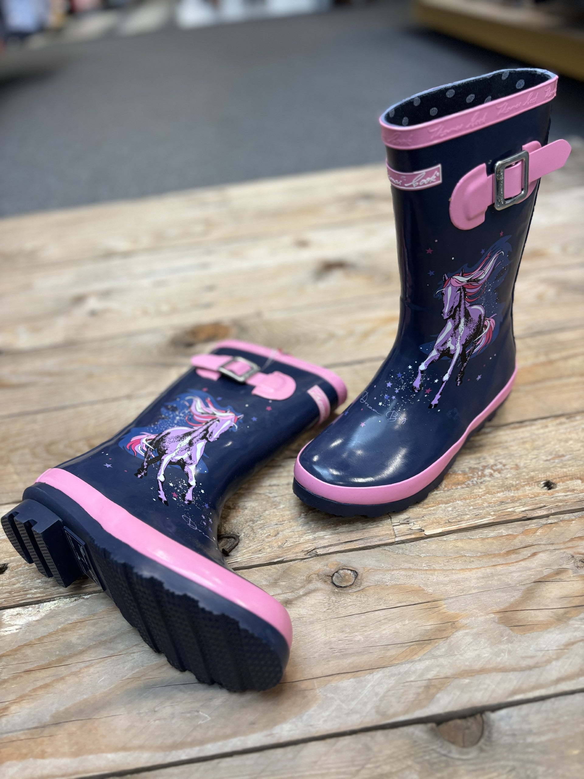 Kids Thomas Cook Farm Vehicles or Dream Big Horse Gumboot (6850333605965)
