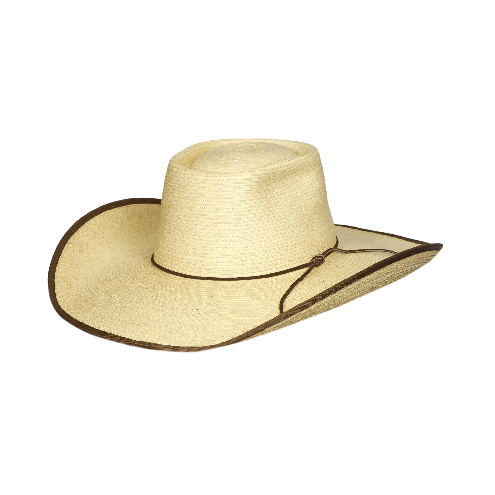 Sunbody Palm Hat Alex- Brown Binding