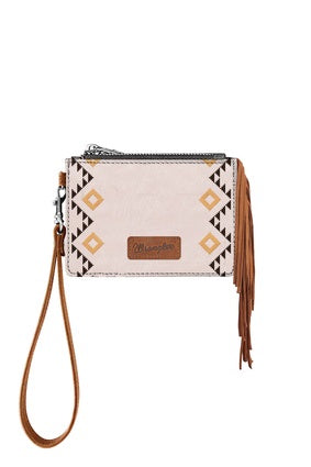 Wrangler Indiana Wristlet Purse - Tan or Natural (7531350261837)