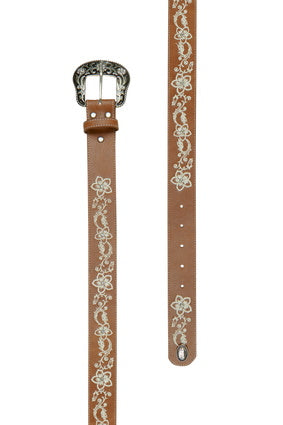 Womens Pure Western Jasmina Belt - Tan (7328005816397)