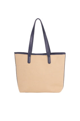Thomas Cook Natalie Tote Bag - Camel / Navy (6894304788557)