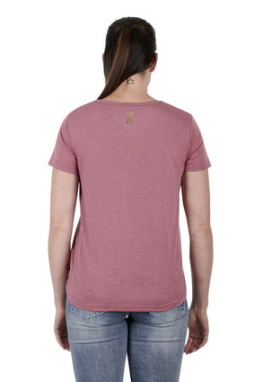 Womens Pure Western Lylah Tee Tshirt (6895101804621)