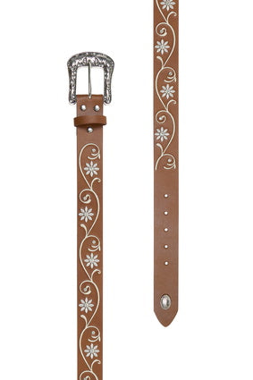 Womens Pure Western Lena Belt - Tan (7442010767437)