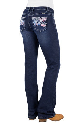 Womens Pure Western Carole Relaxed Rider Jean - 36 Leg (6895068807245)