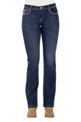 Womens Pure Western Odelia Boot Cut Jean - 34 Leg (6895068971085)