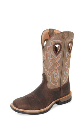 Mens Twisted X 12" Tech X1 Boot - Brown / Bomber (7495251329101)