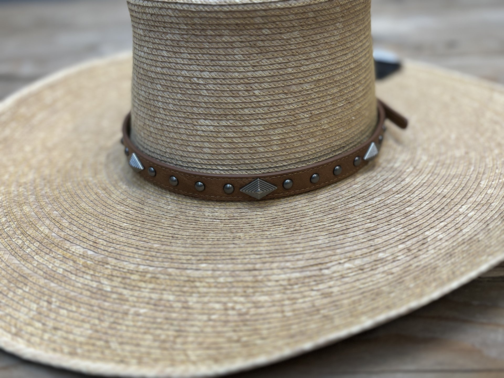 Pure Western Toby Hat Band - Tan or Choc (7041900413005)