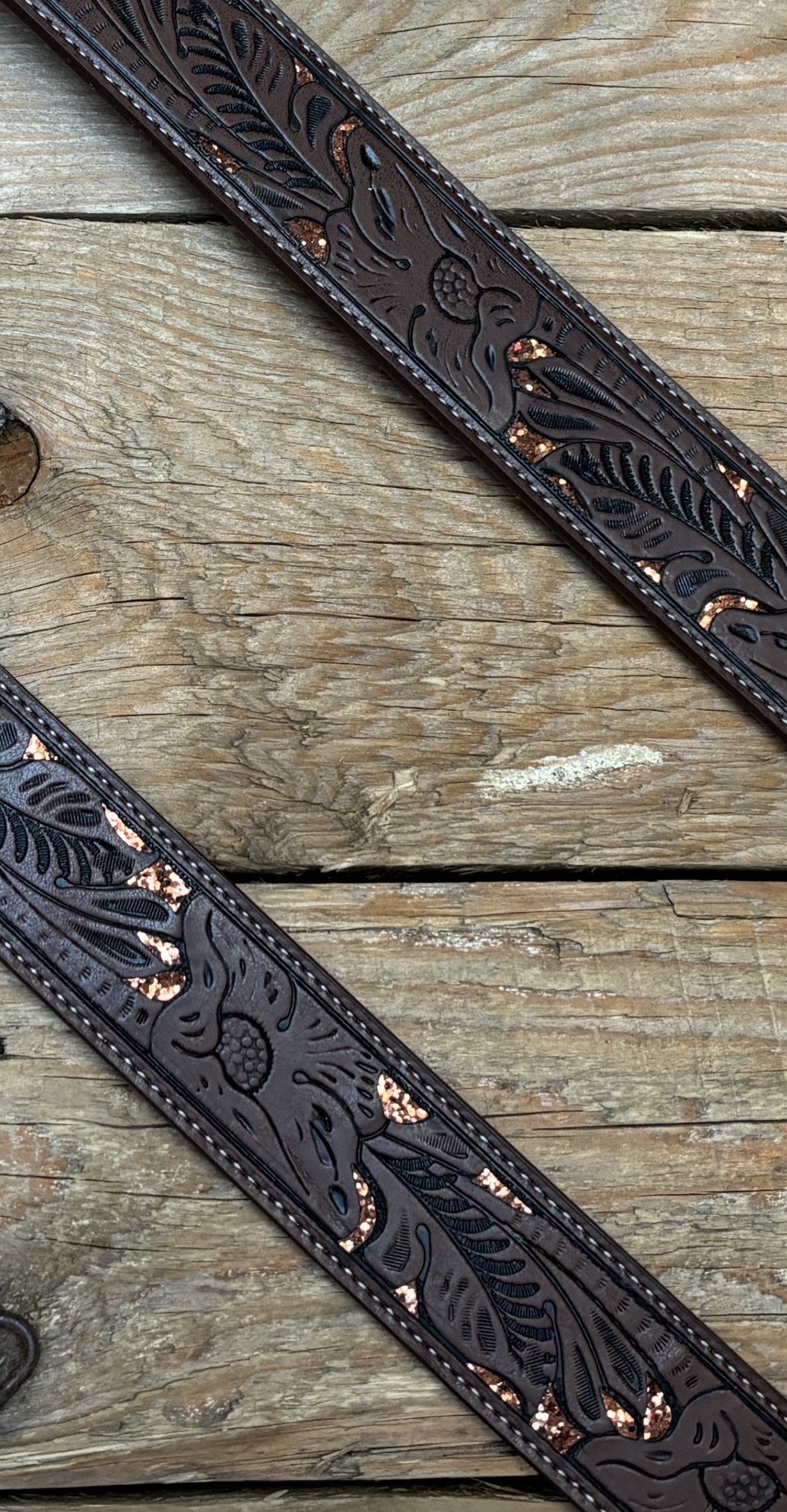 Womens Pure Western Willow Belt - Dark Tan (7041897496653)