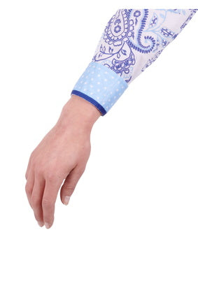 Womens Thomas Cook Piper LS Shirt - White (6894256685133)