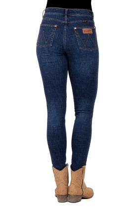 Womens Wrangler Sierra Skinny Jean - Old Indigo (6894491304013)