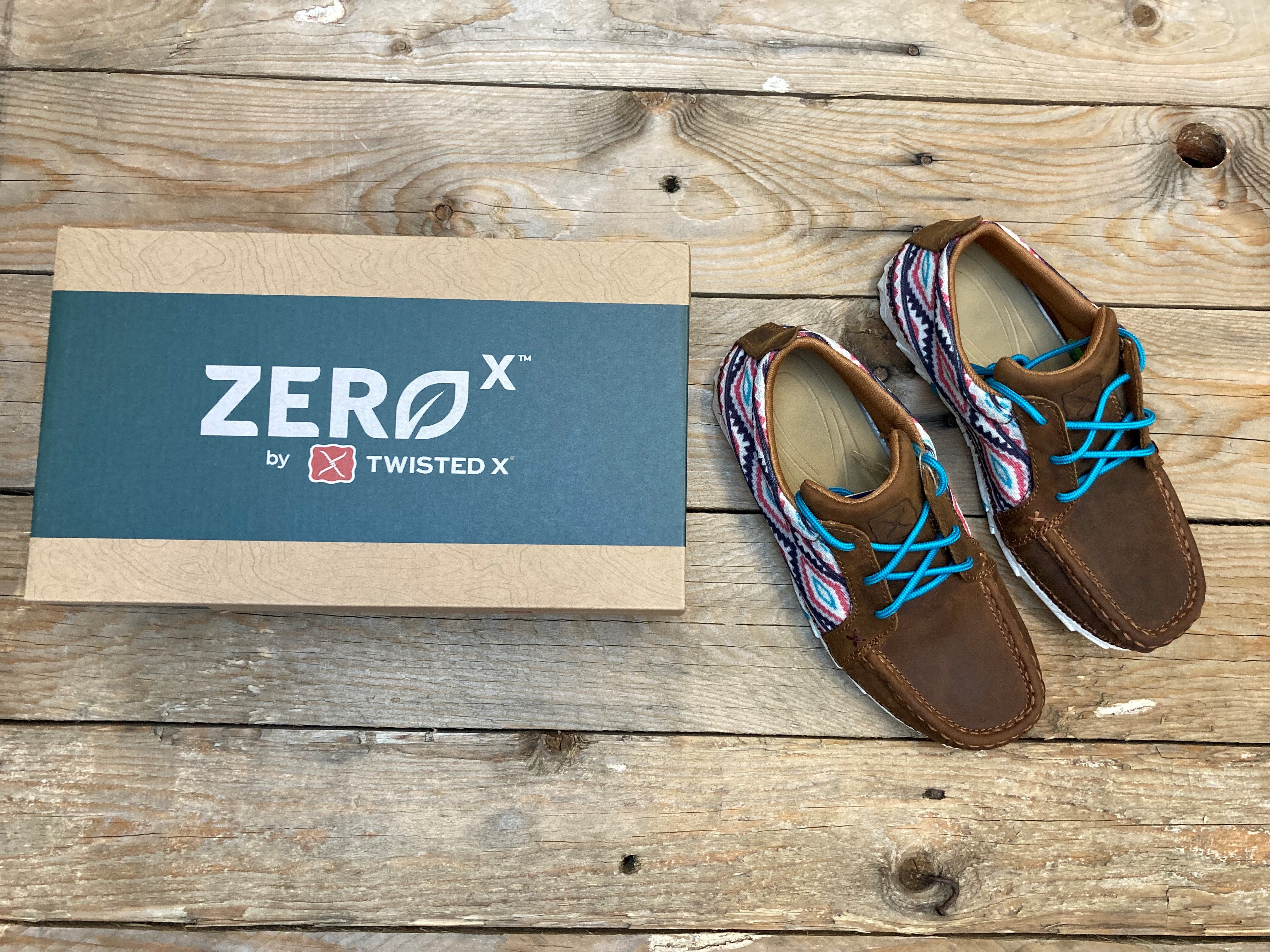 Womens Twisted X ZeroX Moc Lace up - Multi / Brown (6874827718733)