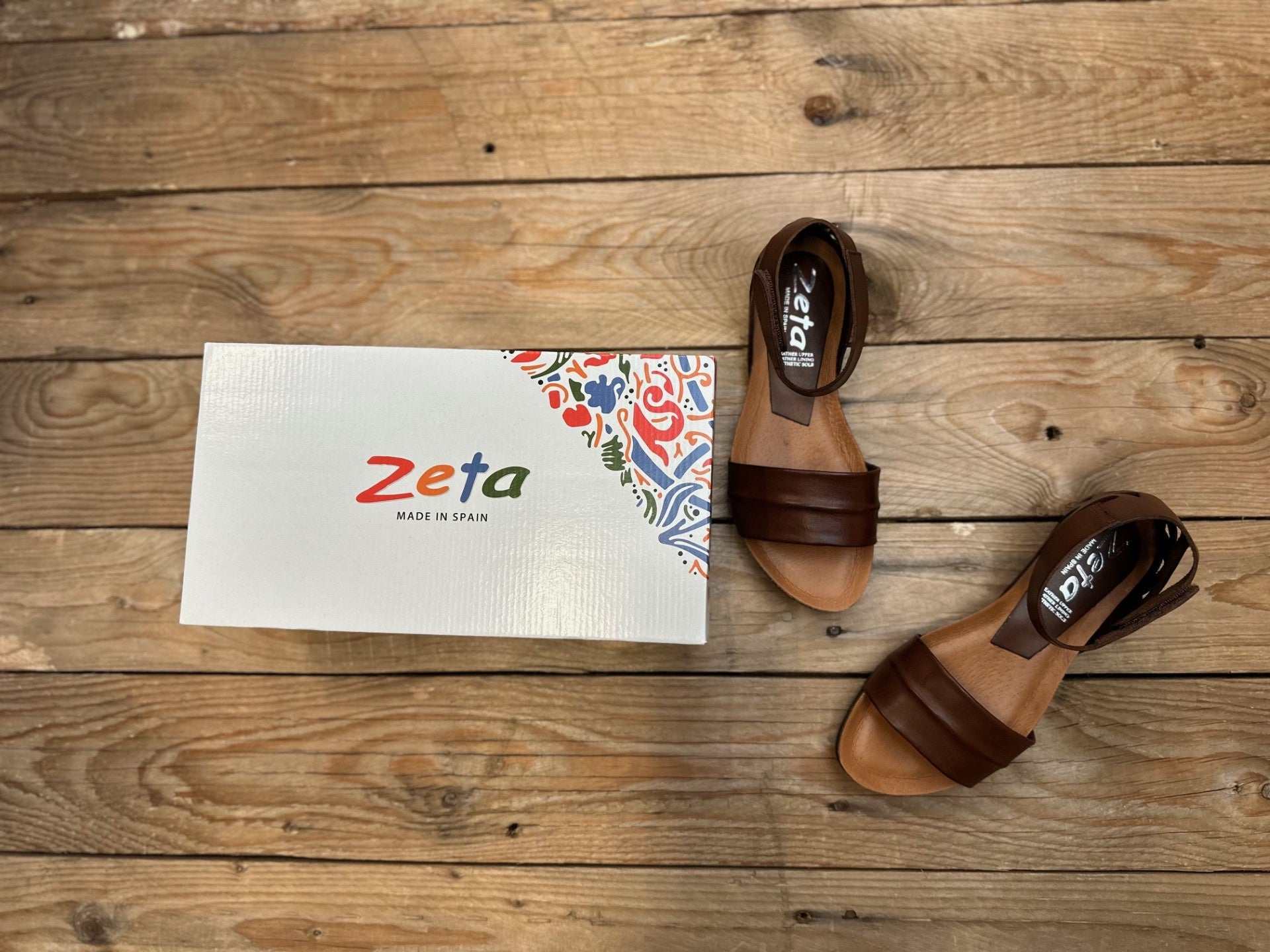 Womens Zeta Palin Sandal - Nuez (Dark Tan) (7311089893453)
