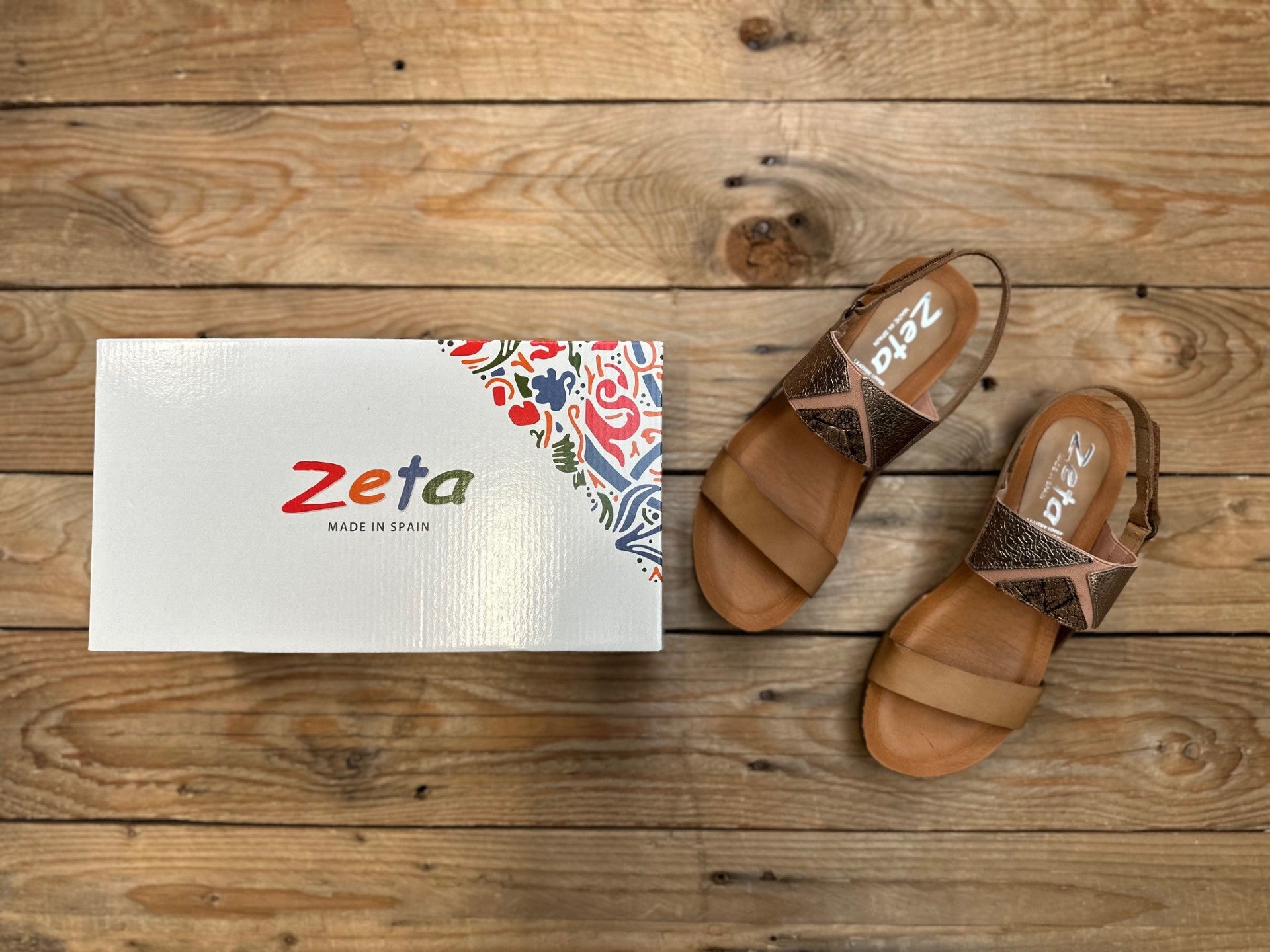 Womens Zeta Rallar Sandal - Avellana/LCCava/MBruciato (7311090450509)