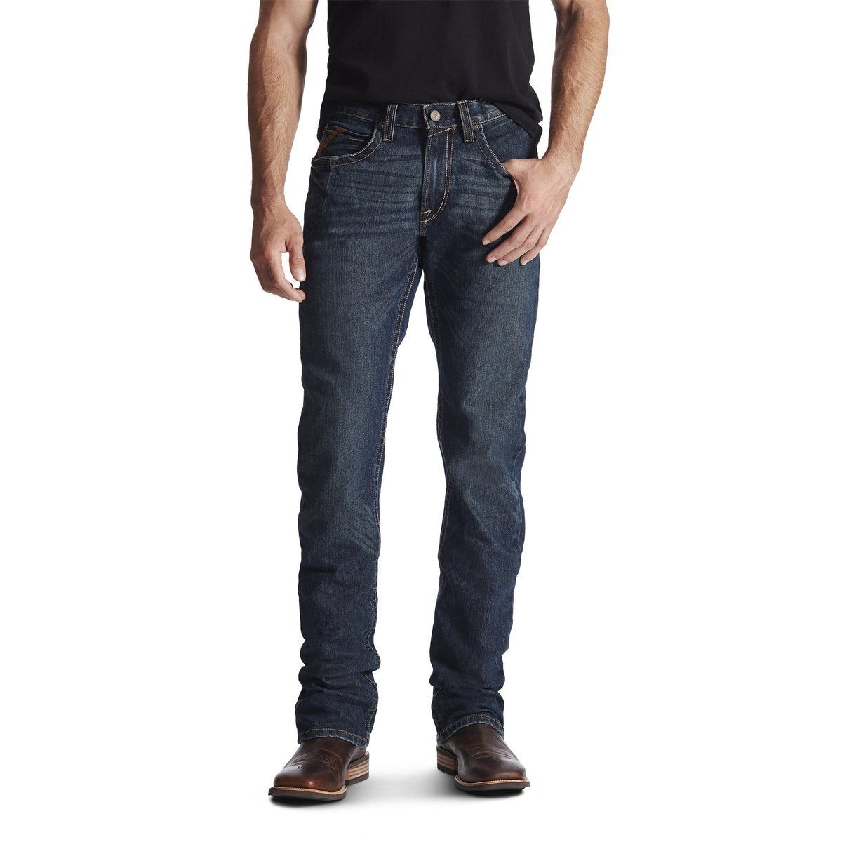 Mens Ariat Rebar M5 Slim Straight Jean w21 (6574817738829)