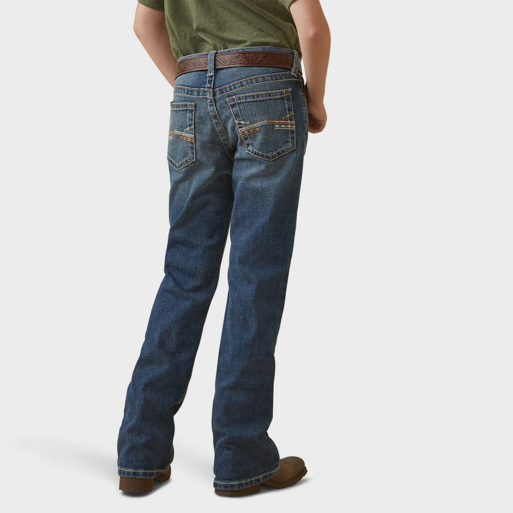 Boys Ariat B4 Boot Cut Jean - Rafael (6912267255885)