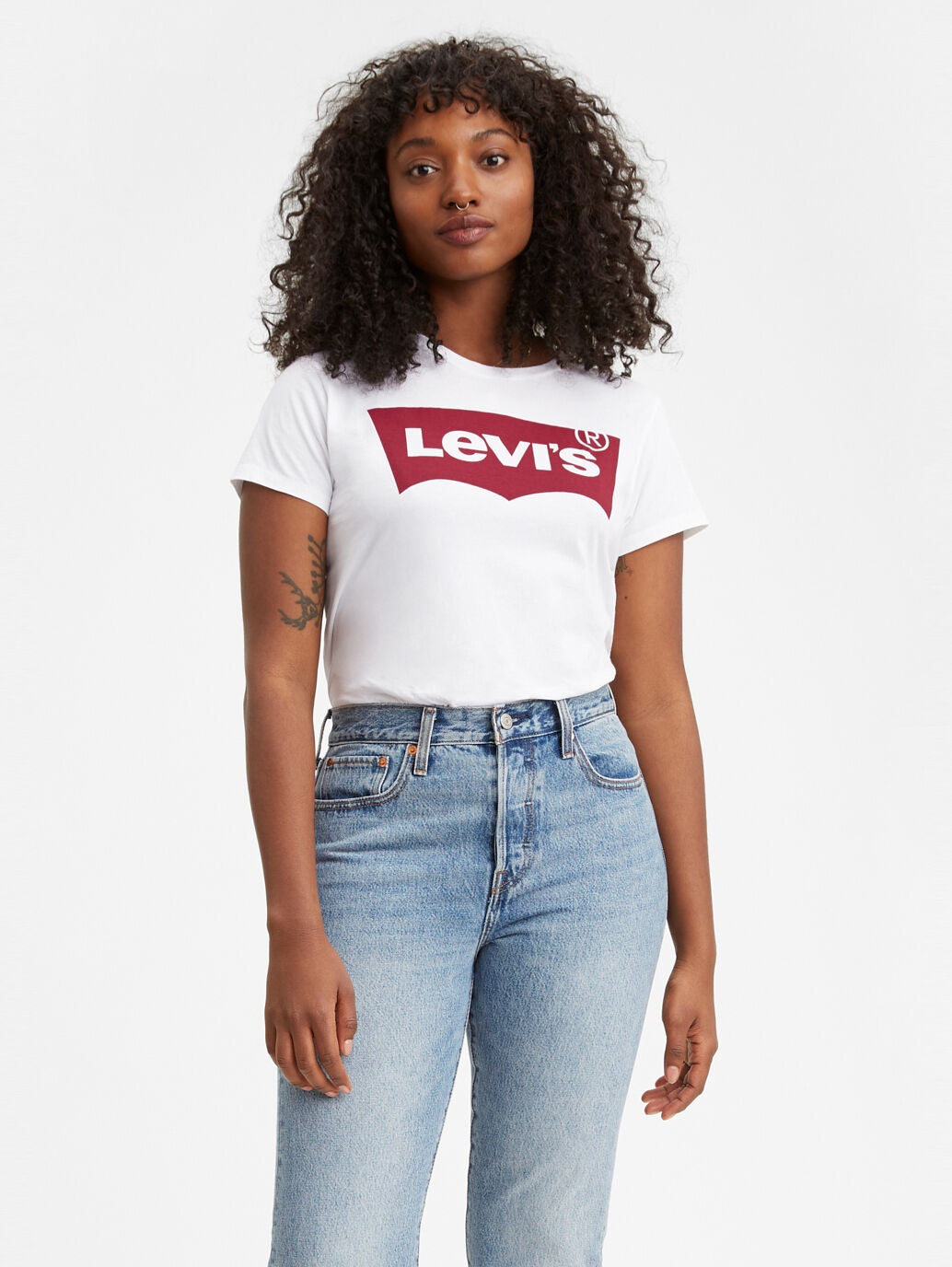 Womens Levi's Perfect Tee Tshirt (6896440016973)