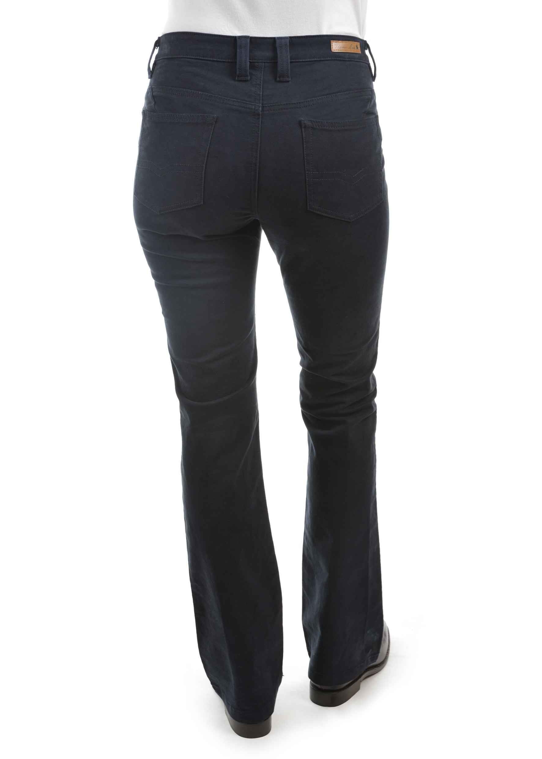 Womens Thomas Cook Moleskin Wonder Jean Navy - 34 Leg (6637890961485)