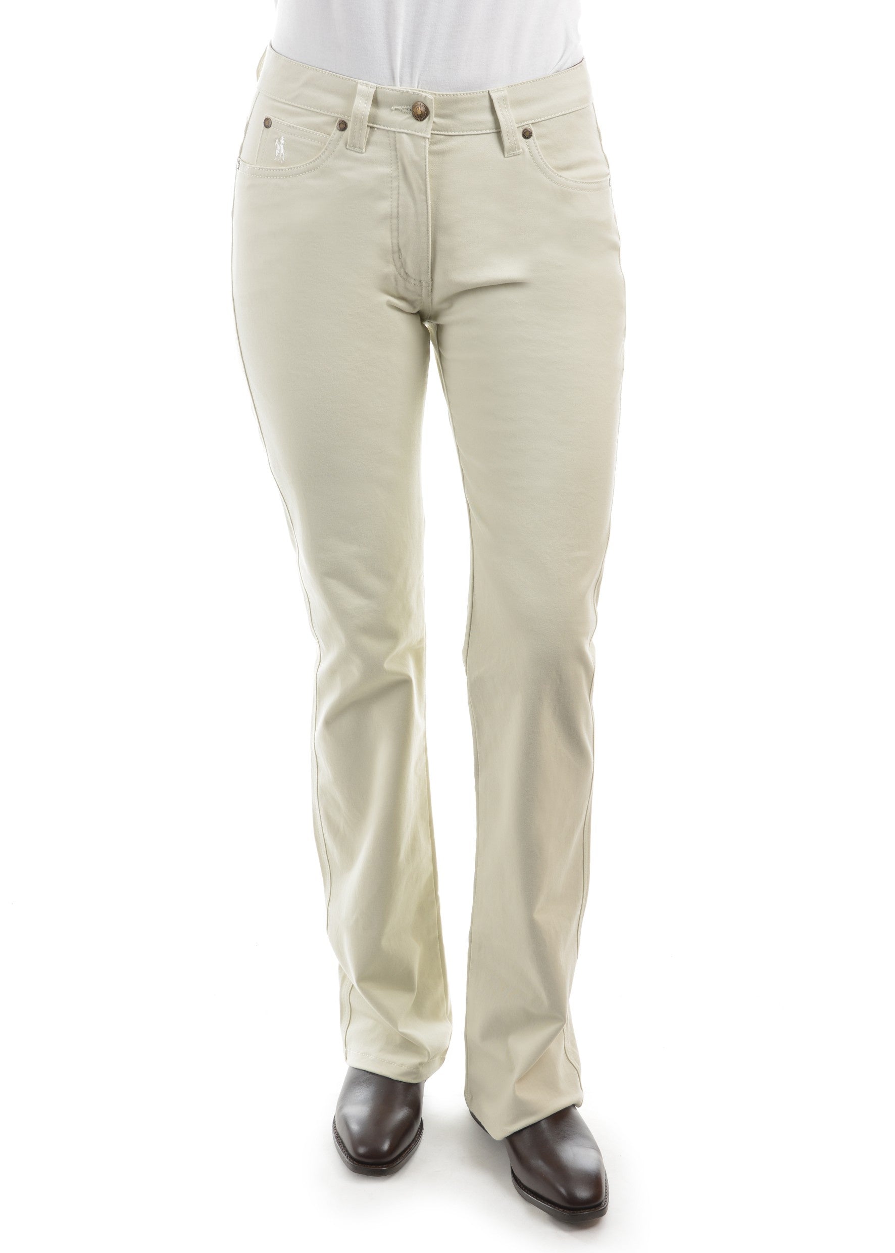 Womens Thomas Cook Moleskin Wonder Jean Stone - 34 Leg (6637890994253)