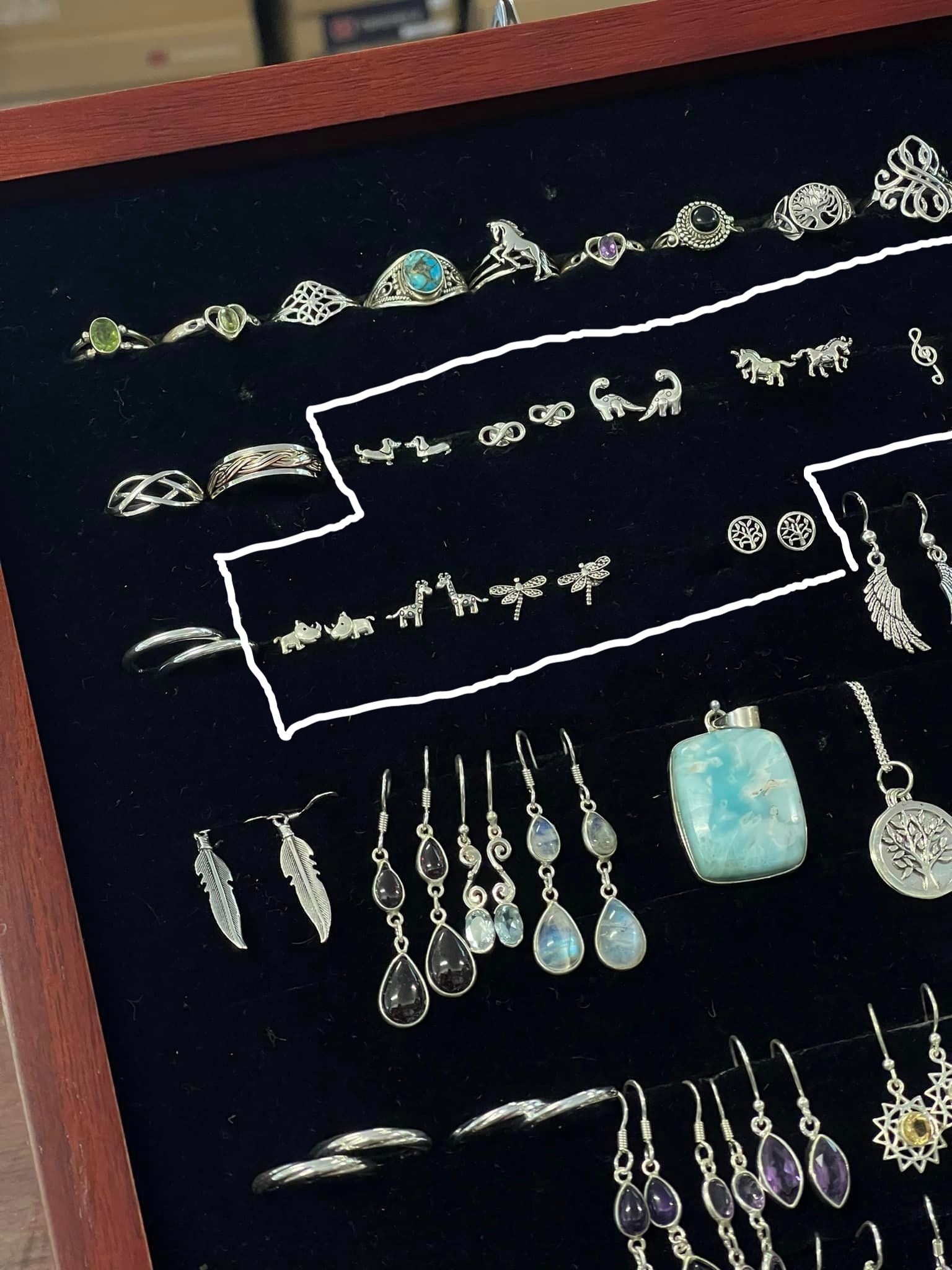 Assorted Sterling Silver Studs (6831644999757)