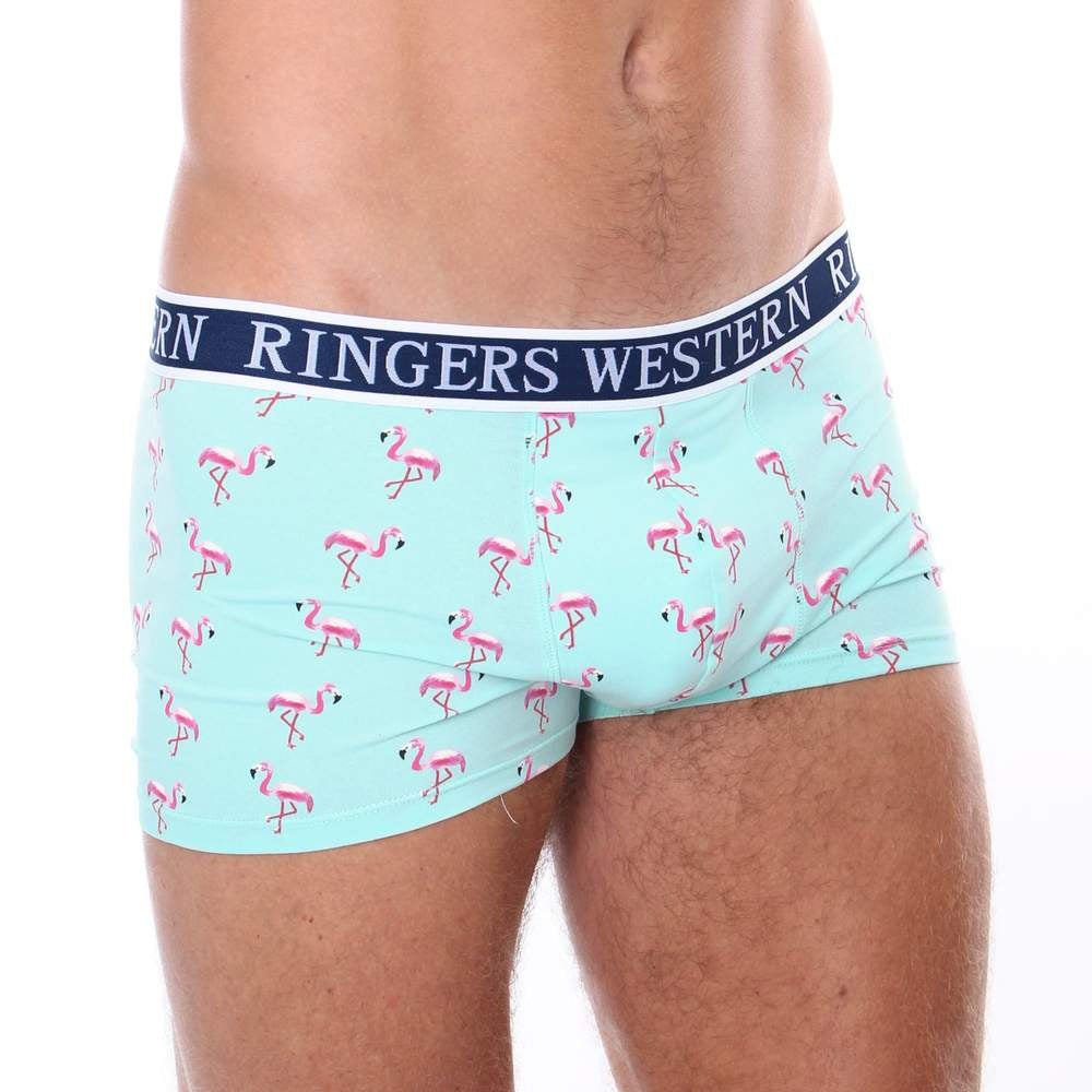 Mens Ringers Western Classic Trunk Flamingo (4172646318157)