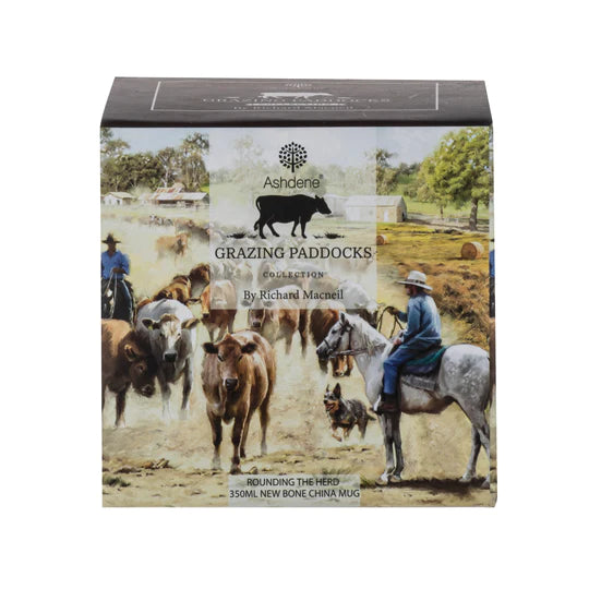Grazing Paddocks - Rounding the Herd Mug (6829095813197)