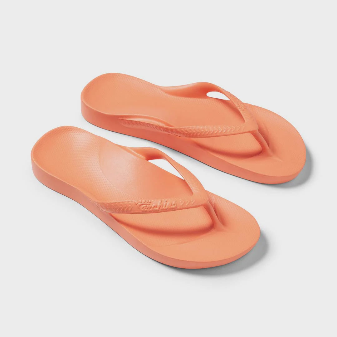 Archies Arch Support Thongs - Peach (6966176907341)