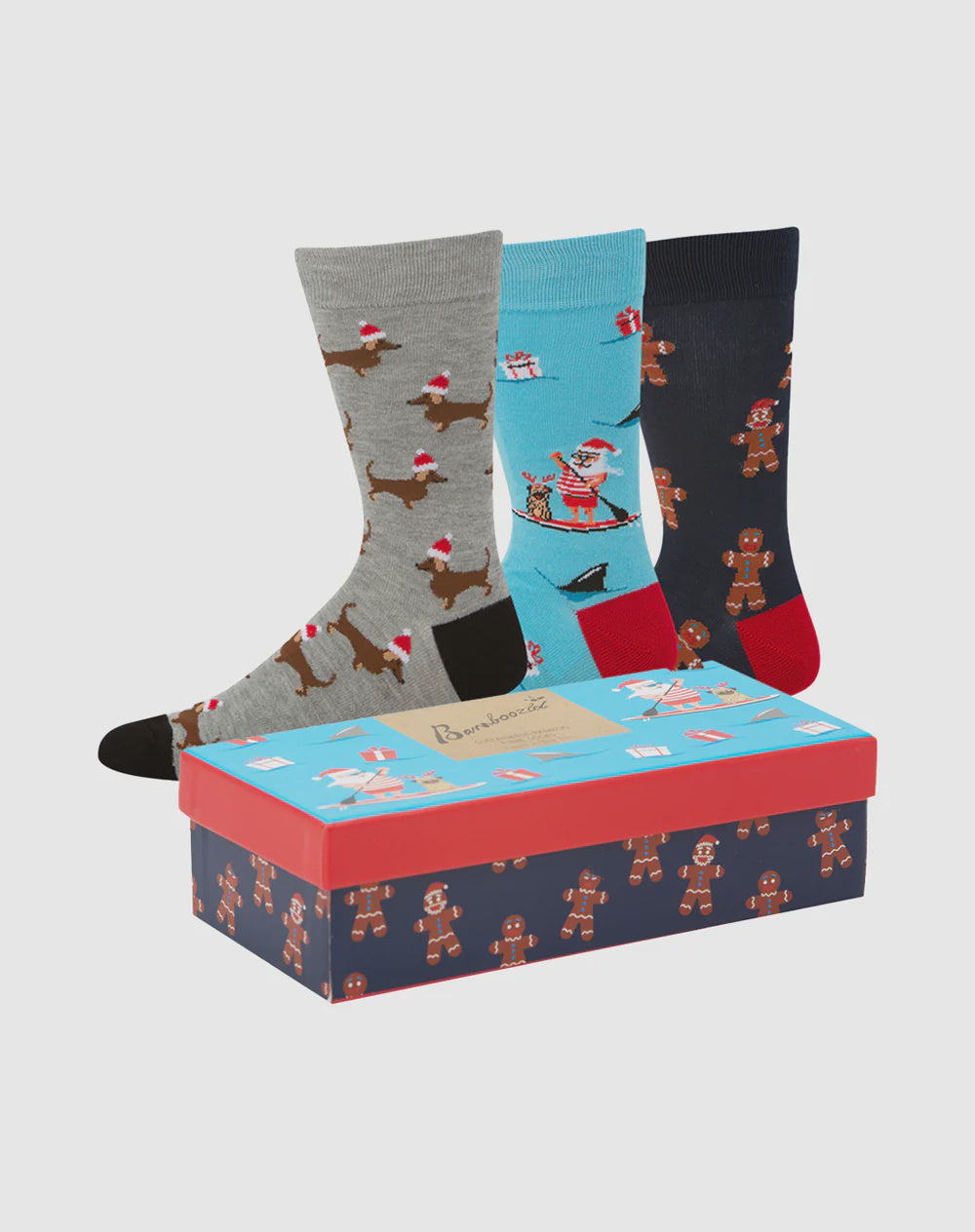 Mens Bamboozld Chrissy Cheer 3pk Soft Gift Box (6931565969485)