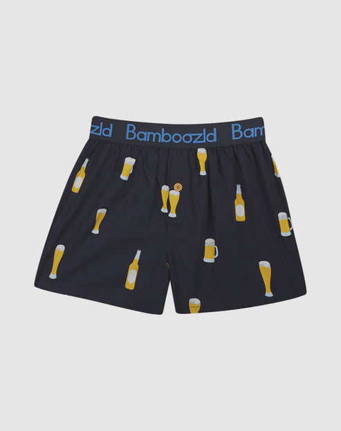 Mens Bamboozld Beer Bamboo Boxer Shorts (6944707149901)