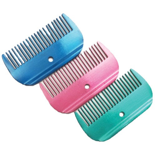 Coloured Aluminium Mane Comb (6833651843149)