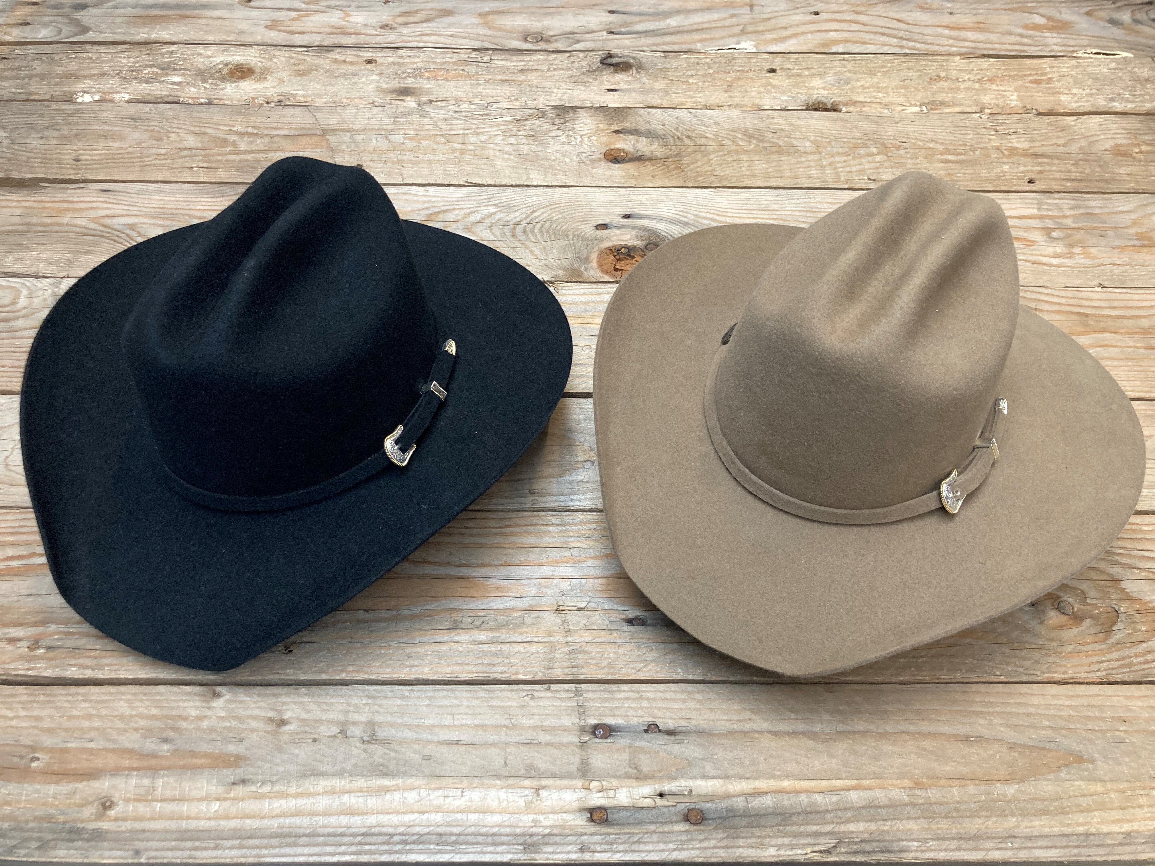 Kids Statesman The Great Divide Fur Felt Hat- Sand or Black (4897664532557)