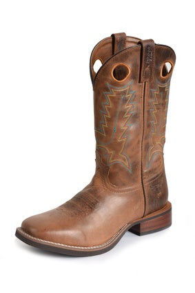 Mens Pure Western Denver Boot - Walnut Brown (6932016267341)