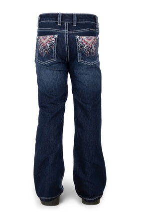 Girls Pure Western Adeline Boot Cut Jean (6895073886285)