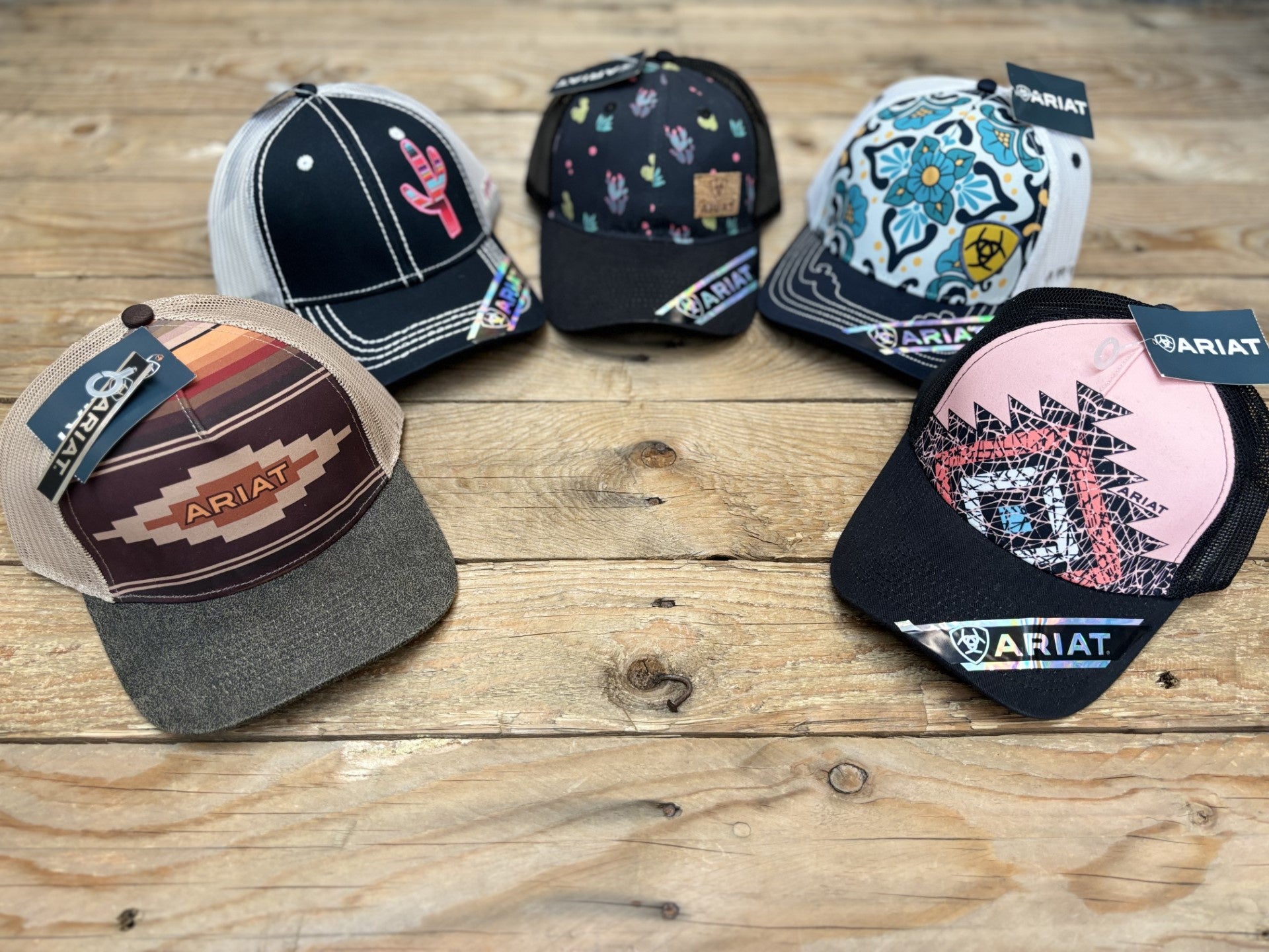 Womens Ariat A fit Caps - Multiple Designs (7013916311629)