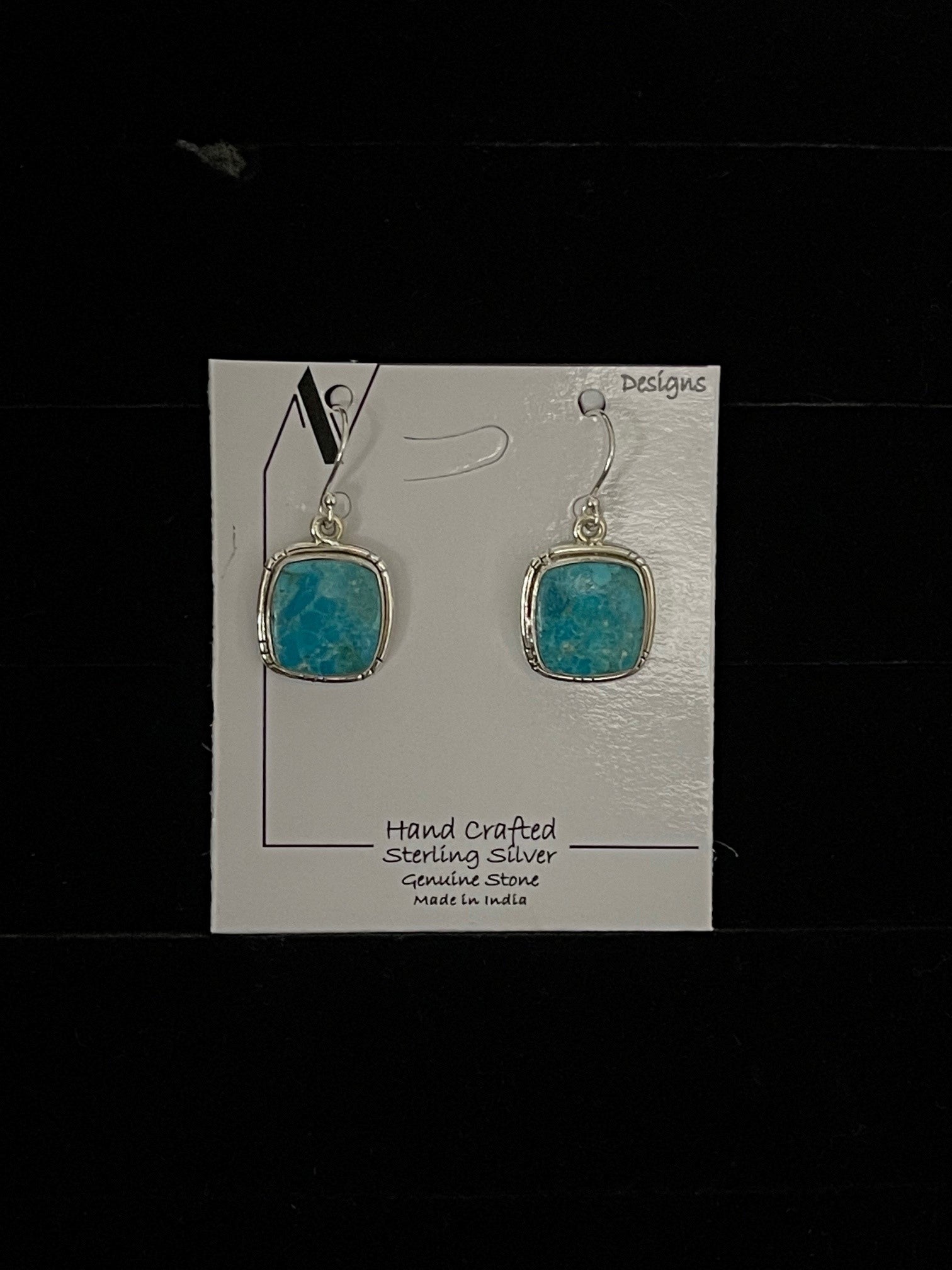 Arizona Turquoise Earrings (6718325817421)