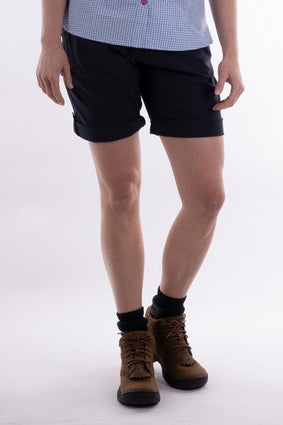 Womens Thomas Cook Arkaba Bamboo Shorts - Navy (6921878634573)